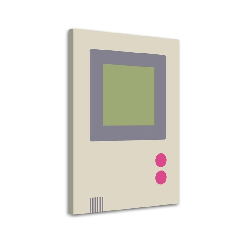 Gaming Canvas prints - Abstraction and old game Robert Farkas | FEEBY