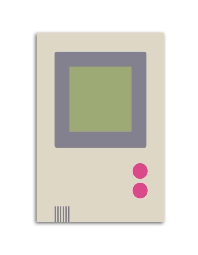 Gaming Canvas prints - Abstraction and old game Robert Farkas | FEEBY