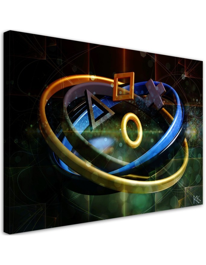 Canvas prints for teen room - Controller buttons | FEEBY
