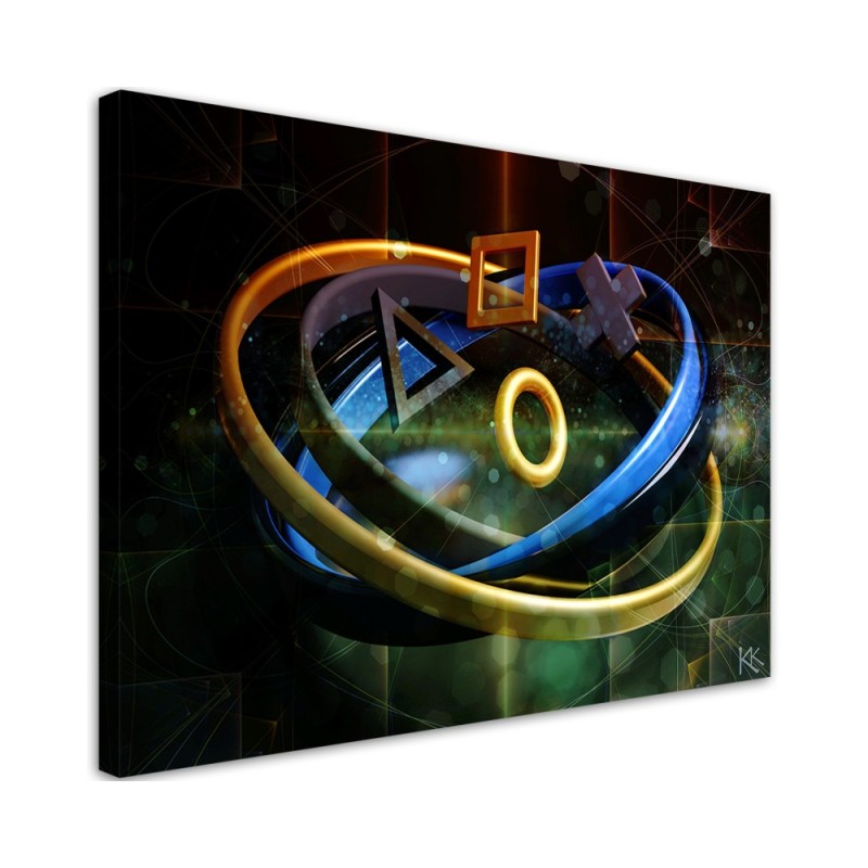 Canvas prints for teen room - Controller buttons | FEEBY
