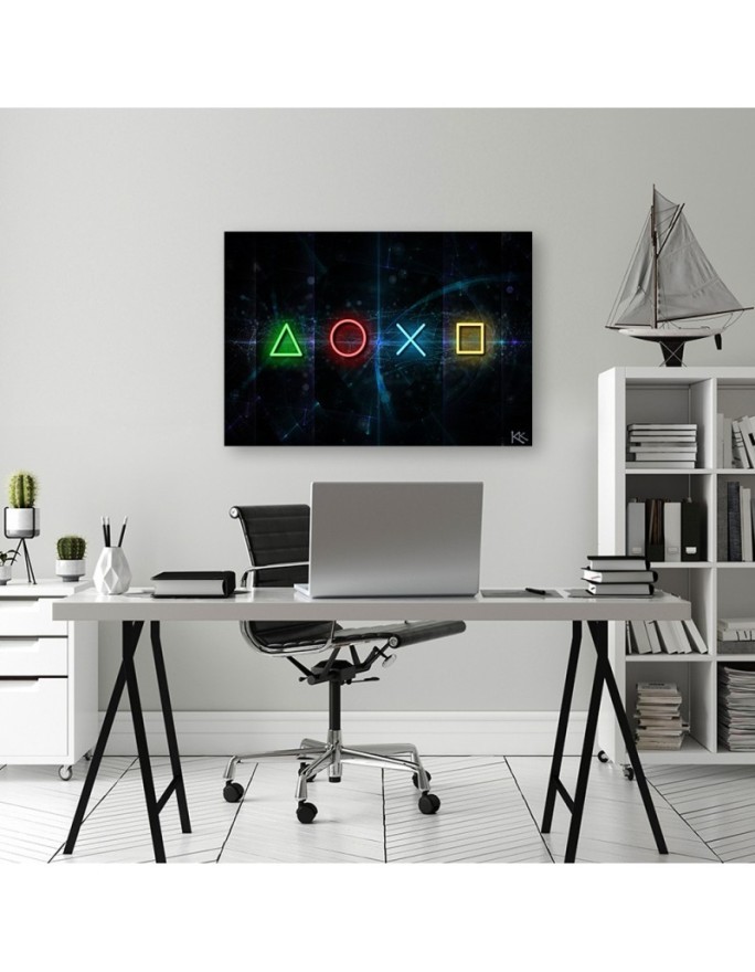 Modern wall art Canvas prints - Controller buttons | FEEBY