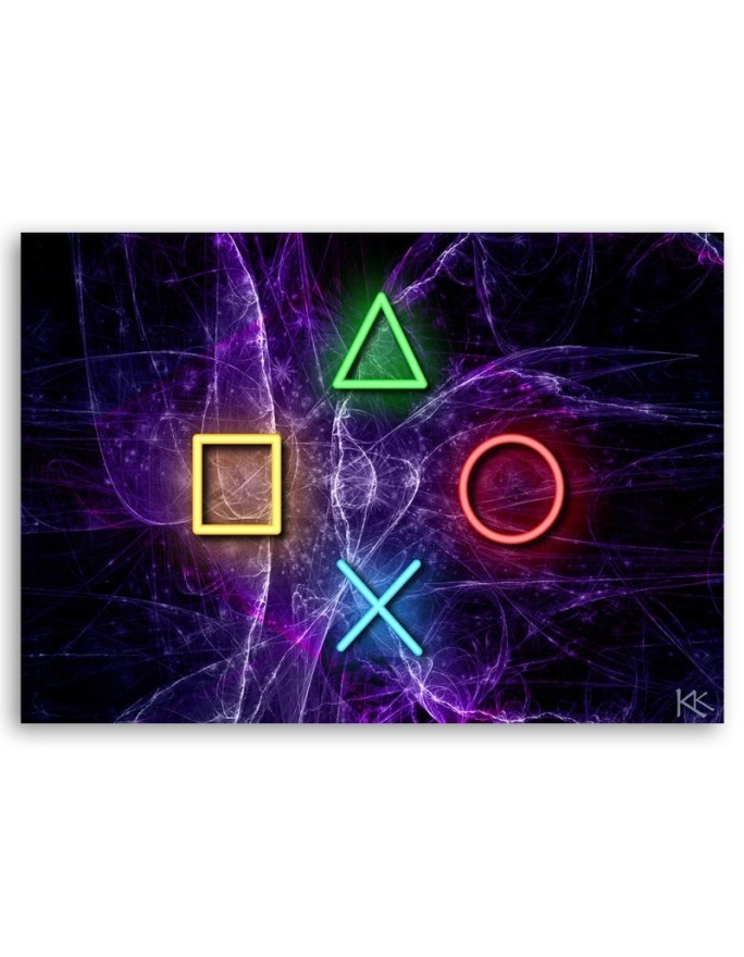 Canvas prints for gamer - Controller buttons | FEEBY