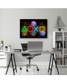 Canvas prints for a teenager's room - Game console | FEEBY