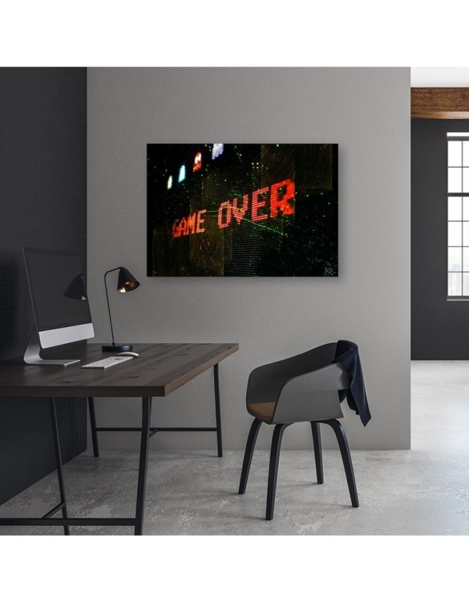 Canvas prints for teenager's room - Game Over for gamer | FEEBY