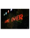 Canvas prints for teenager's room - Game Over for gamer | FEEBY