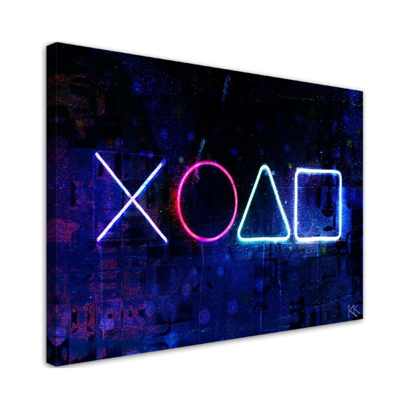 Canvas prints for a gaming room - Controller buttons | FEEBY
