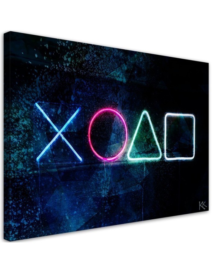 Canvas prints for a gamer's room - Game console | FEEBY