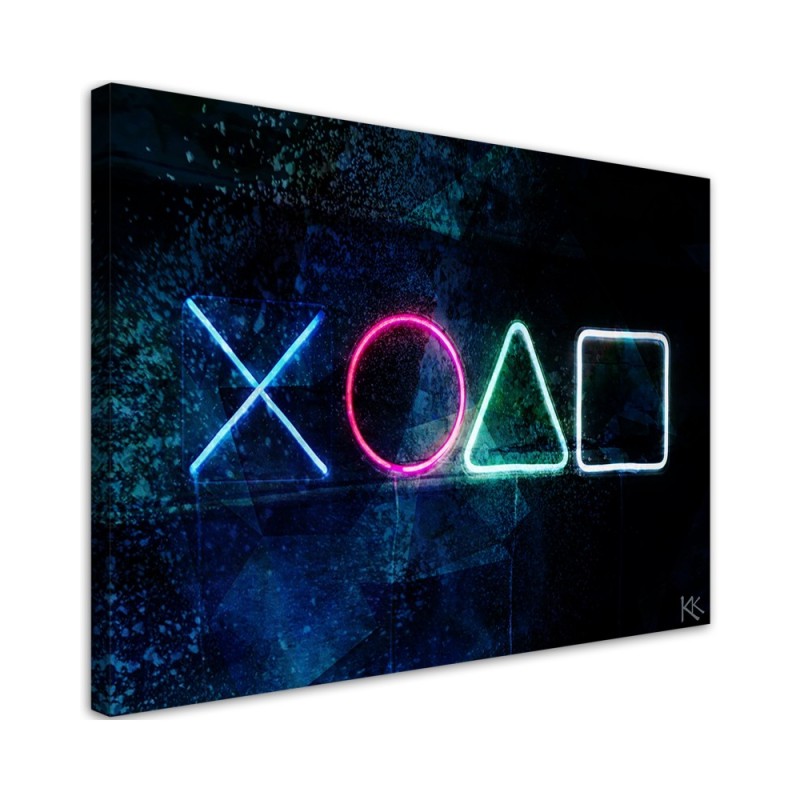 Canvas prints for a gamer's room - Game console | FEEBY