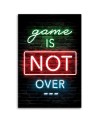 Canvas prints for wall - Neon gaming inscription | FEEBY