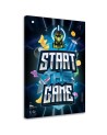 Canvas prints for teenager's room - Start game lettering for gamers | FEEBY