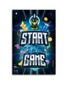 Canvas prints for teenager's room - Start game lettering for gamers | FEEBY