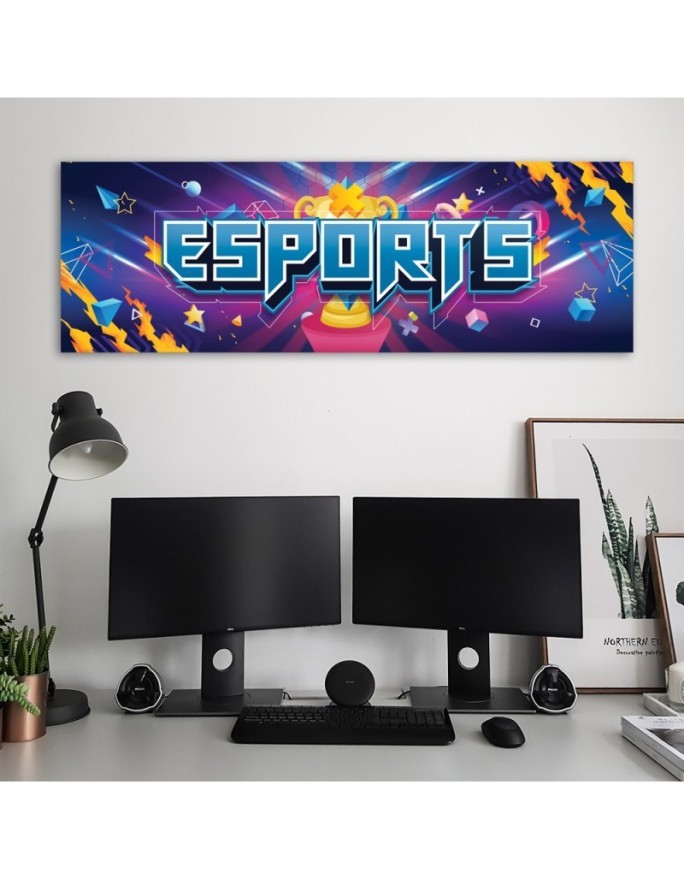 Nursery Art Prints - For the gamer abstract | FEEBY