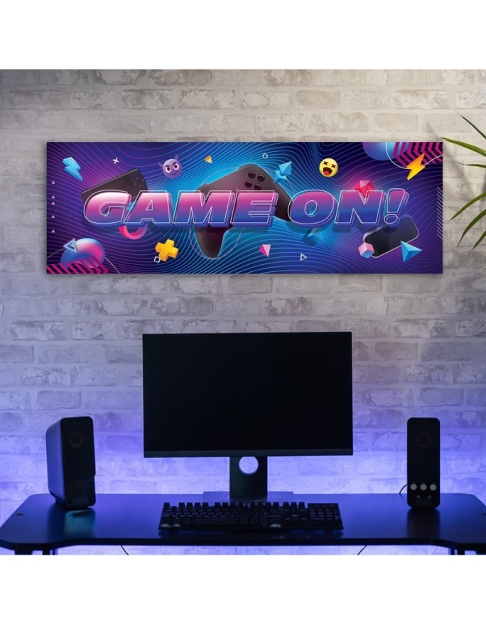Canvas prints - For the gamer abstract | FEEBY