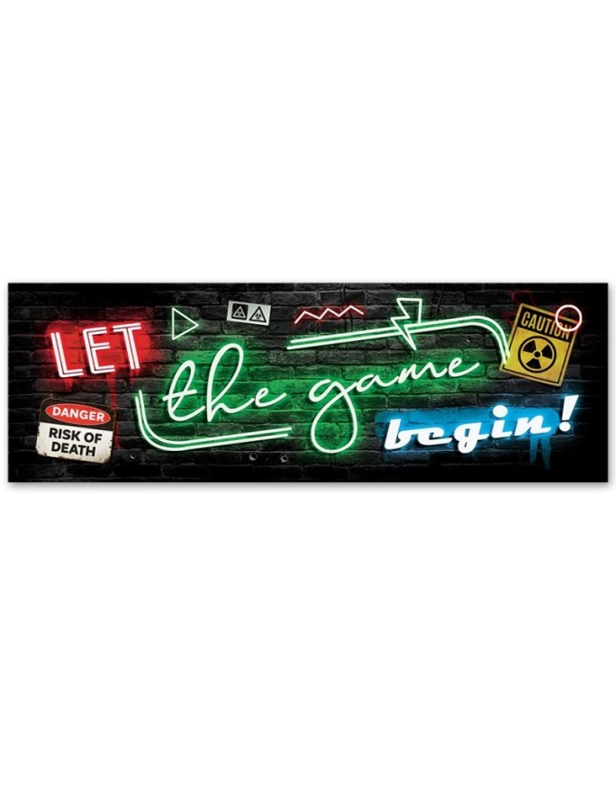 Wallpapers - Neon gaming inscription | FEEBY