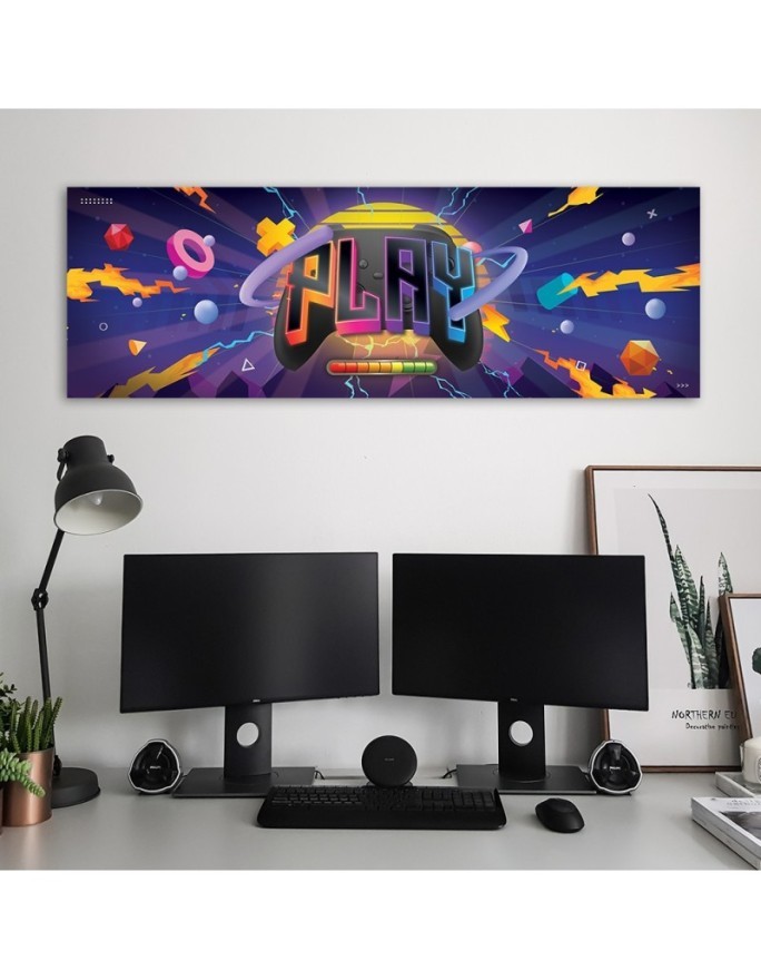 Canvas prints for teenager's room - Gaming symbols | FEEBY
