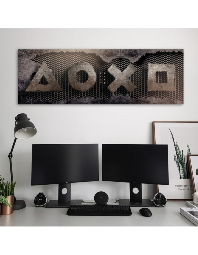 Canvas prints for teenager's room - Controller key symbols | FEEBY