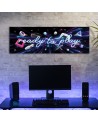 Gaming Canvas prints - Ready to play lettering | FEEBY