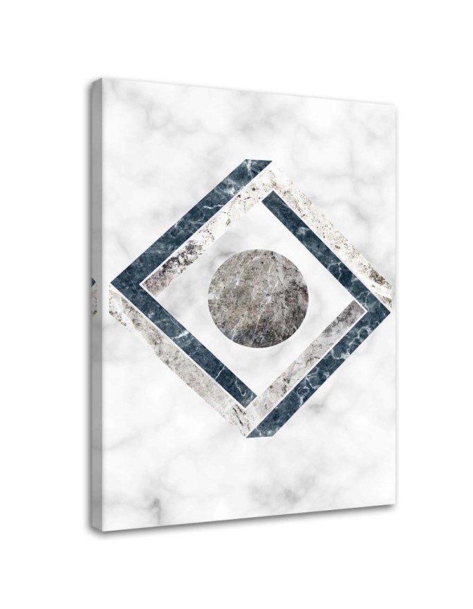 Designer Canvas prints for the living room - Geometric abstraction | FEEBY