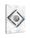 Designer Canvas prints for the living room - Geometric abstraction | FEEBY