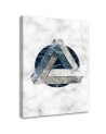 Modern Canvas paintings for living room - Geometric abstraction marble | FEEBY