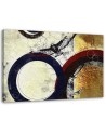 Abstract Canvas painting for living room - Modern circles | FEEBY