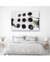 Wall Canvas painting - Abstract circles for office | FEEBY
