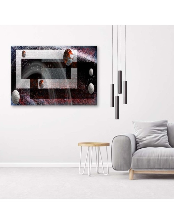 Pictures on Canvas for the office - Abstract circles | FEEBY