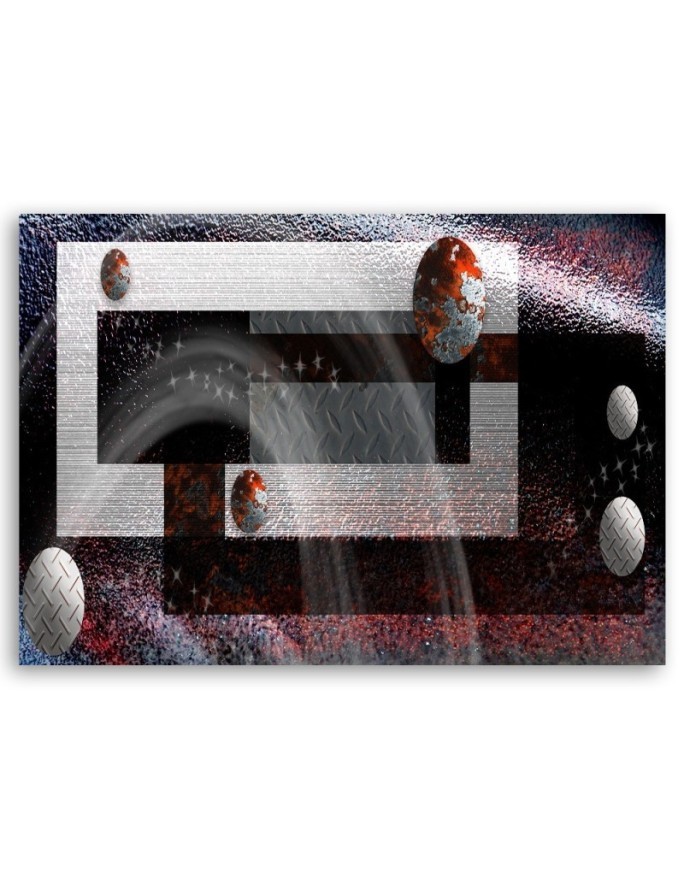 Pictures on Canvas for the office - Abstract circles | FEEBY