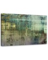 Canvas prints for modern living room - Green abstraction | FEEBY