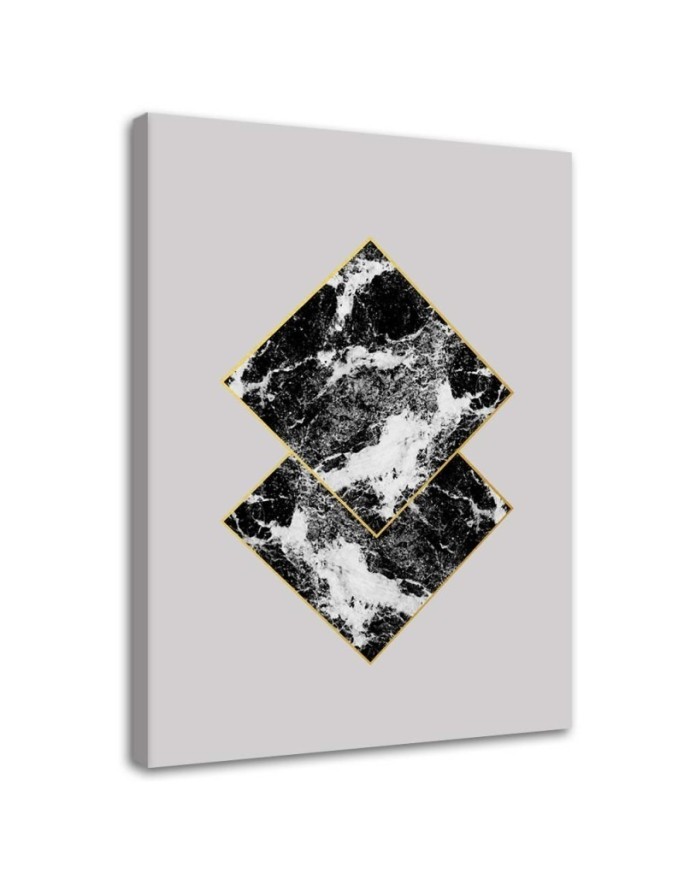 Canvas paintings - Composition of squares | FEEBY