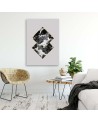 Canvas paintings - Composition of squares | FEEBY