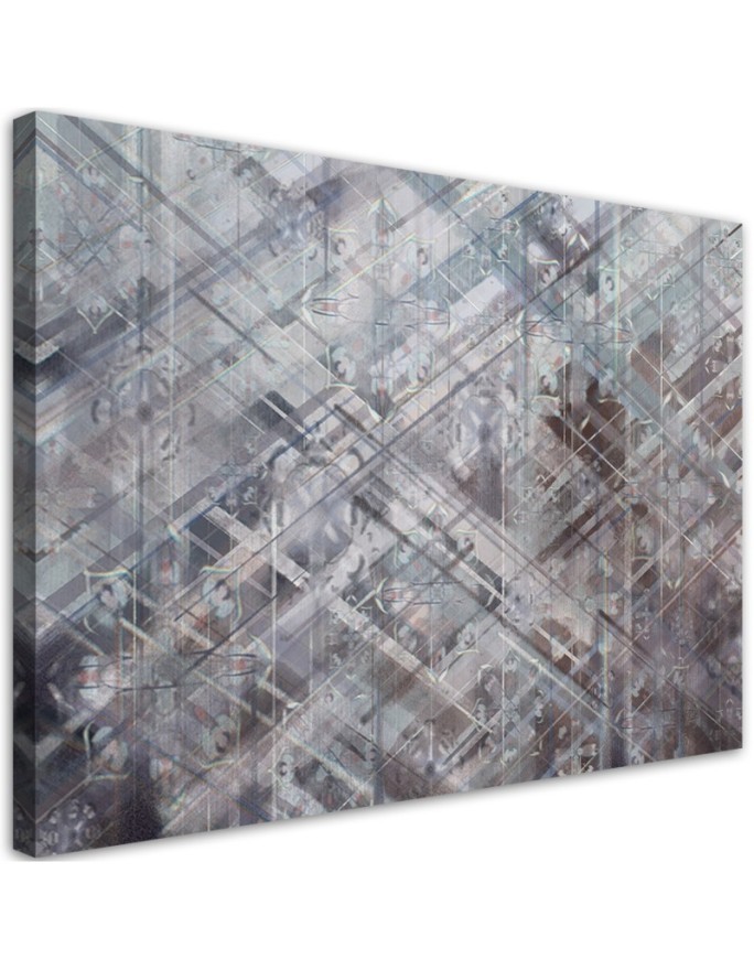 Printed pictures for living room - Abstract geometric shapes | FEEBY