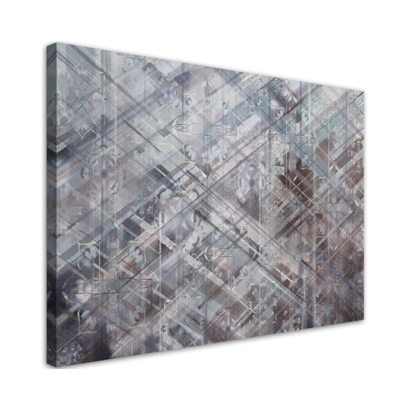 Printed pictures for living room - Abstract geometric shapes | FEEBY