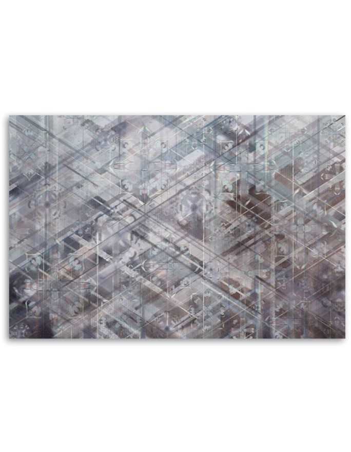Printed pictures for living room - Abstract geometric shapes | FEEBY