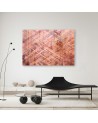 Prints on Canvas living room picture - Mosaic geometric shapes | FEEBY
