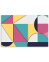 Modern Canvas painting - Geometric shapes in colour | FEEBY