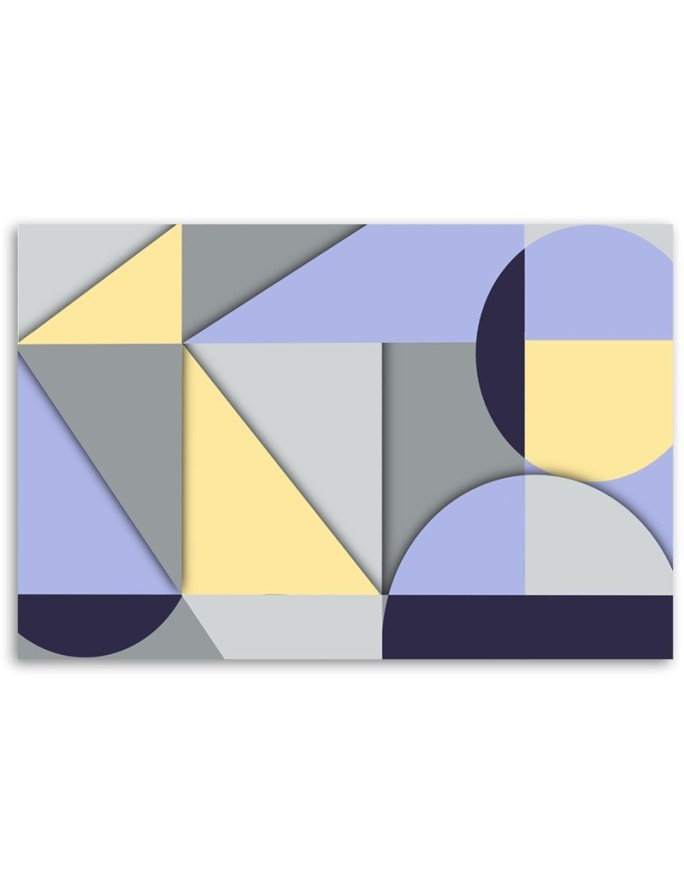 Elegant Canvas paintings for living room - Geometric shapes abstract | FEEBY