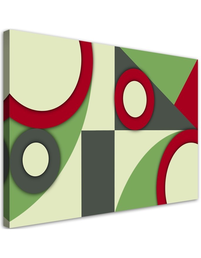 Trendy Canvas paintings - Geometric shapes abstract | FEEBY