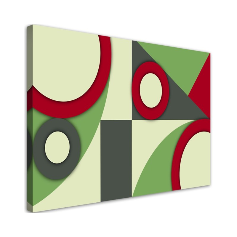 Trendy Canvas paintings - Geometric shapes abstract | FEEBY