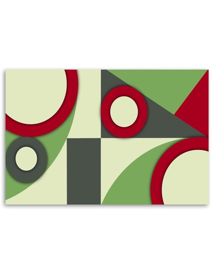 Trendy Canvas paintings - Geometric shapes abstract | FEEBY