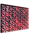 Designer paintings for the office - Red geometry | FEEBY