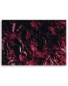 Picture for the bedroom - Red geometric abstraction | FEEBY