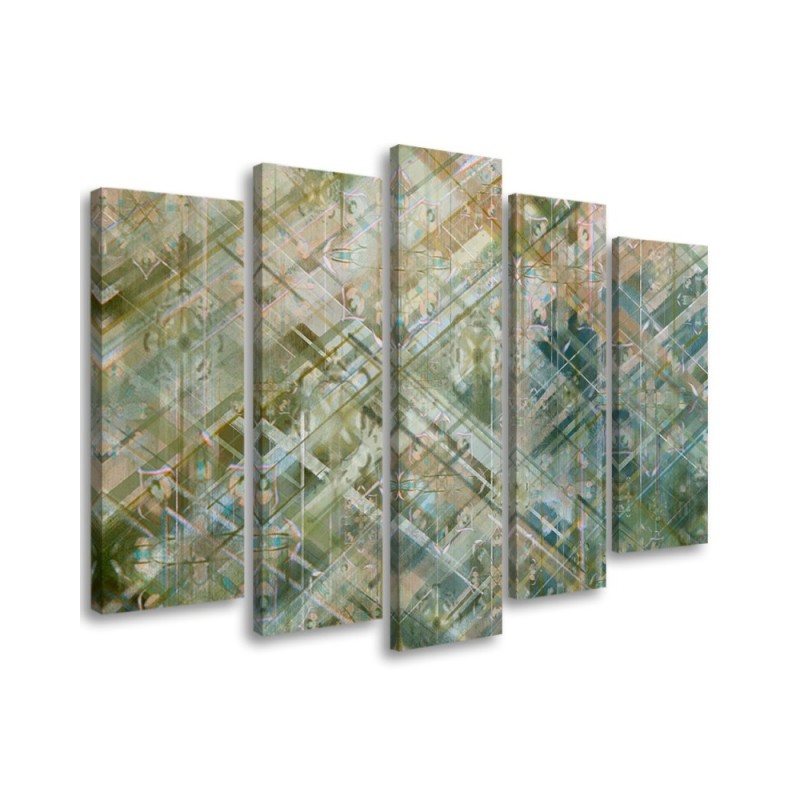 Canvas print for the study - Abstract geometric shapes | FEEBY