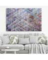 Triptych wall painting - Abstract geometric shapes | FEEBY