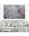 Triptych wall painting - Abstract geometric shapes | FEEBY