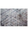 Triptych wall painting - Abstract geometric shapes | FEEBY
