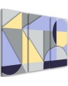 Stylish Canvas paintings triptych - Geometric shapes abstract | FEEBY