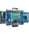 Picture for the office 5-part - Blue composition | FEEBY