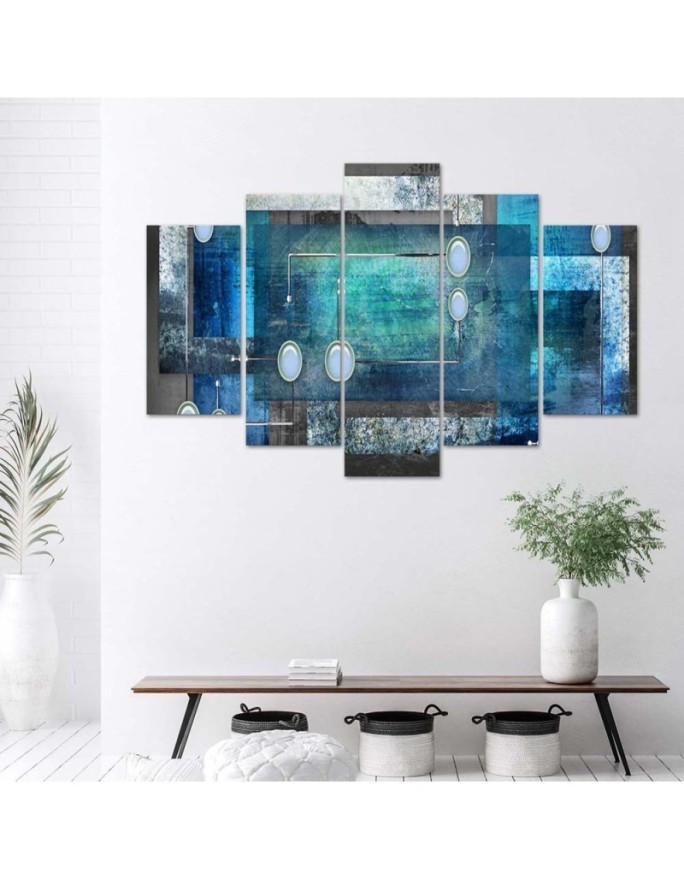 Picture for the office 5-part - Blue composition | FEEBY