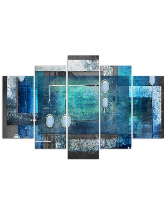Picture for the office 5-part - Blue composition | FEEBY